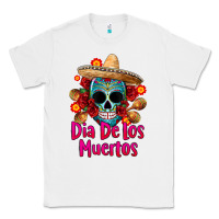 White dia de los muertos Classic Tee - CTS Tumbler Store