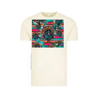 Vintage Arctic Thanksgiving Turkey Vintage Tee - RanaPortraitStore