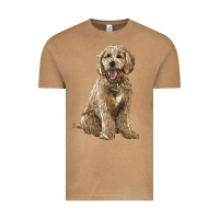Vintage Camel goldendoodle Vintage Tee - BarkalooDesign