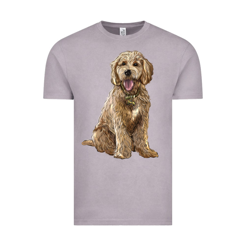 Goldendoodle Vintage Tee by BarkalooDesign | Teevron
