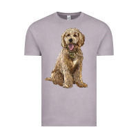 Vintage Zinc goldendoodle Vintage Tee - BarkalooDesign