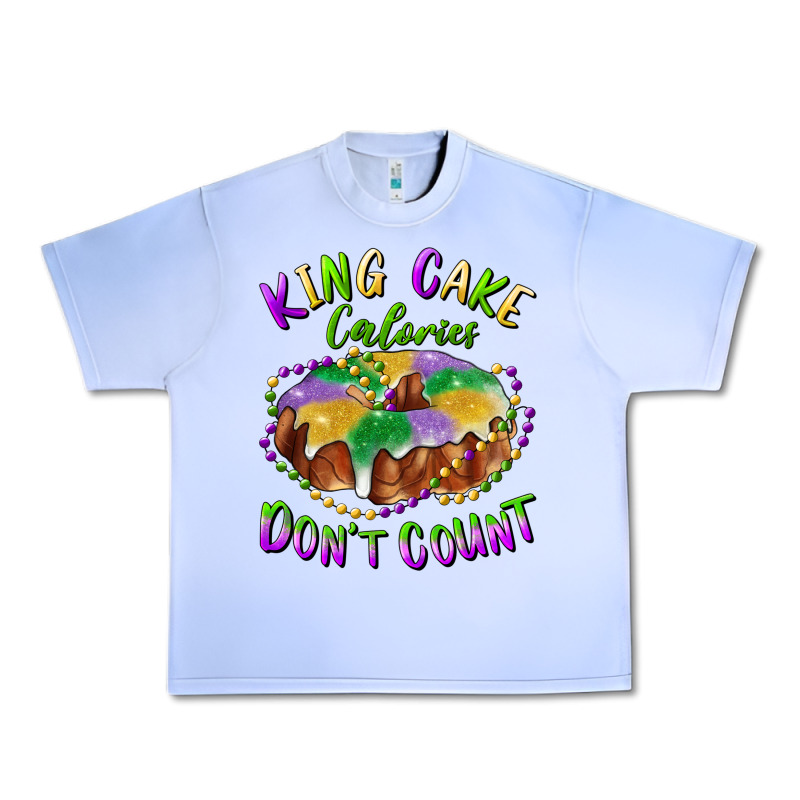 Mardi Gras King Cake Calories Don't Count Urban Heavy Tee by RanaPortraitStore | Teevron