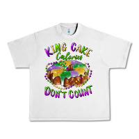 Lunar Rock mardi gras king cake calories don't count Urban Heavy Tee - RanaPortraitStore