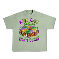 Oil Green mardi gras king cake calories don't count Urban Heavy Tee - RanaPortraitStore
