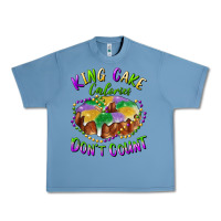 Pebble Blue mardi gras king cake calories don't count Urban Heavy Tee - RanaPortraitStore