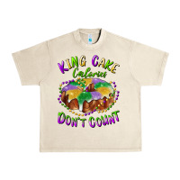 Sandshell mardi gras king cake calories don't count Urban Heavy Tee - RanaPortraitStore
