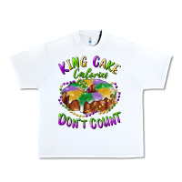 White mardi gras king cake calories don't count Urban Heavy Tee - RanaPortraitStore