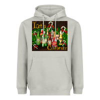 Moon Dust Christmas cocktail Heavyweight Hoodie - AdoDesignShop