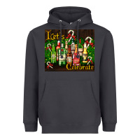 Smoke Christmas cocktail Heavyweight Hoodie - AdoDesignShop