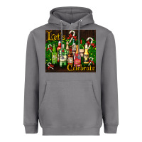 Storm Christmas cocktail Heavyweight Hoodie - AdoDesignShop