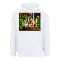 White Christmas cocktail Heavyweight Hoodie - AdoDesignShop