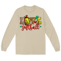 Mushroom love softball Long Sleeve Tee - Zillion Design Studio