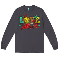 Smoke love softball Long Sleeve Tee - Zillion Design Studio