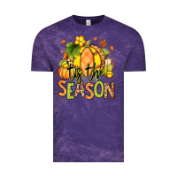 Cloud Purple Tis' the season Fall Softball Vintage Tee - RanaPortraitStore
