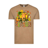 Vintage Coffee Tis' the season Fall Softball Vintage Tee - RanaPortraitStore