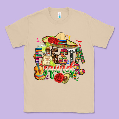 Fiesta Squad Classic Tee Designed By Cts Tumbler Store