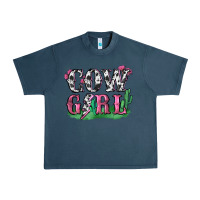 Midnight Navy cowgirl lightning bolt Urban Heavy Tee - Zillion Design Studio