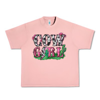Salmon cowgirl lightning bolt Urban Heavy Tee - Zillion Design Studio