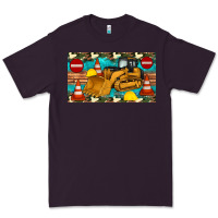 Plum bulldozer sippy Premium Tee - Artiststas