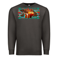 Smoke texas and map with longhorn serape gemstone licanse plate Premium Sweatshirt - Artiststas