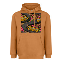 Meerkat flower leopard school bus seamless pattern Heavyweight Hoodie - BundleAndBundleShop
