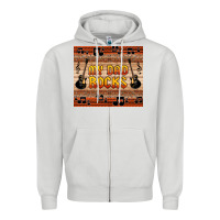 Dove Grey my dad rocks Zipper Hoodie - HRA Design Shop