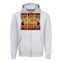 Heather Grey my dad rocks Zipper Hoodie - HRA Design Shop