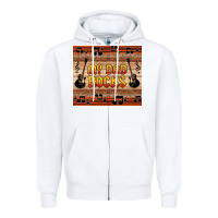 White my dad rocks Zipper Hoodie - HRA Design Shop