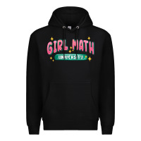 Black girl math university Premium Hoodie - MaliasSmallBusiness