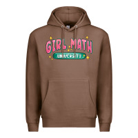 Chestnut girl math university Premium Hoodie - MaliasSmallBusiness