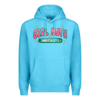 Ocean Blue girl math university Premium Hoodie - MaliasSmallBusiness