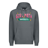 Rock girl math university Premium Hoodie - MaliasSmallBusiness