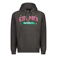 Smoke girl math university Premium Hoodie - MaliasSmallBusiness