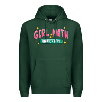 Sports Green girl math university Premium Hoodie - MaliasSmallBusiness