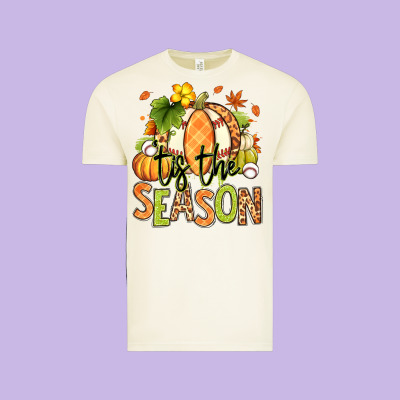 Vintage Tee Tis' the season Fall American Football