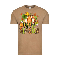 Vintage Coffee Tis' the season Fall American Football Vintage Tee - RanaPortraitStore