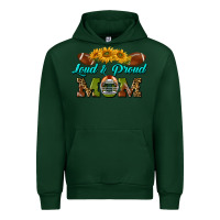 Forest Green Western Loud And Proud Mom Urban Hoodie - BundleAndBundleShop