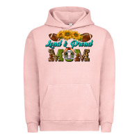 Pigment Salmon Western Loud And Proud Mom Urban Hoodie - BundleAndBundleShop