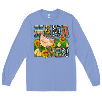 Colony Blue mama hen Long Sleeve Tee - Zillion Design Studio