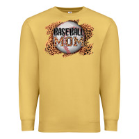 Antique Gold baseball mom Premium Sweatshirt - AdoDesignShop