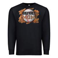 Black baseball mom Premium Sweatshirt - AdoDesignShop