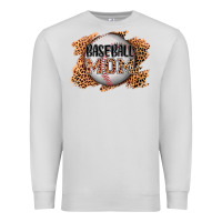 Dove Grey baseball mom Premium Sweatshirt - AdoDesignShop