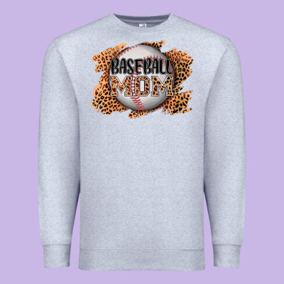 Baseball Mom Premium Sweatshirt Designed By Adodesignshop