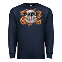 Navy baseball mom Premium Sweatshirt - AdoDesignShop