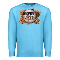Ocean Blue baseball mom Premium Sweatshirt - AdoDesignShop