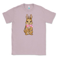 Lilac easter rabbit pink flowers Classic Tee - BarkalooDesign