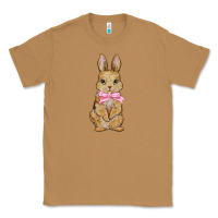 Toasted Coconut easter rabbit pink flowers Classic Tee - BarkalooDesign