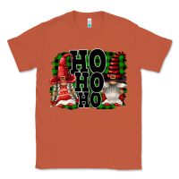 Copper Ho Ho Ho Christmas Gnomes Classic Tee - FaDigitalArtStudio
