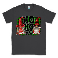 Smoke Ho Ho Ho Christmas Gnomes Classic Tee - FaDigitalArtStudio