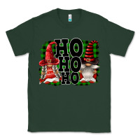 Sports Green Ho Ho Ho Christmas Gnomes Classic Tee - FaDigitalArtStudio